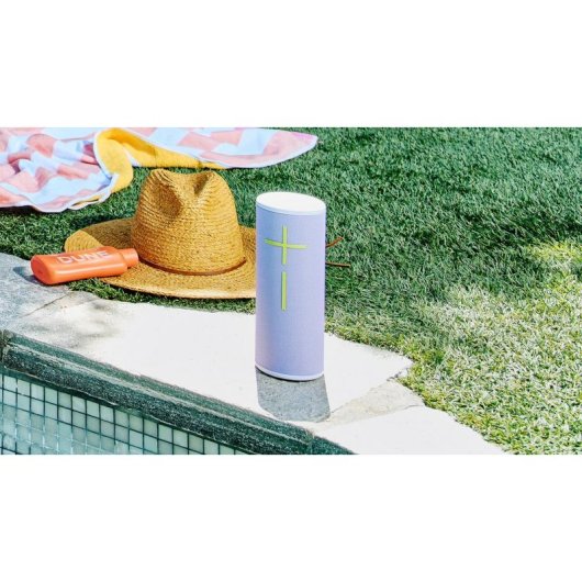 Altavoces Logitech MEGABOOM 4 inalámbricos 91 dB con bluetooth 45 m y resistente IP67