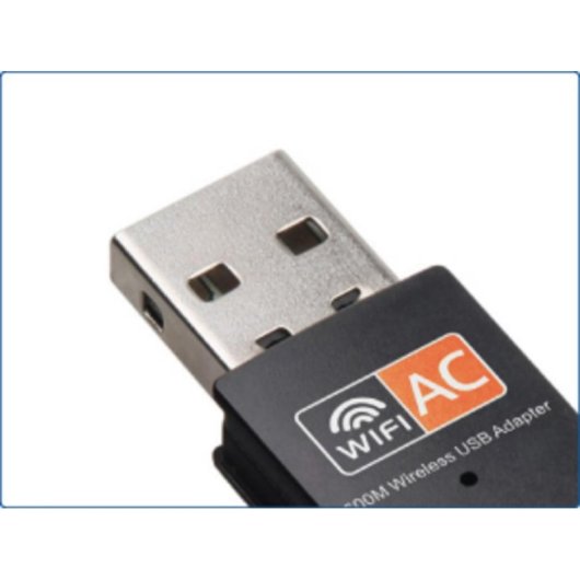 Netzwerkkarte IGGUAL USB Wifi Adapter 600 Mbps Dual Band 2.4G/5G USB 2.0