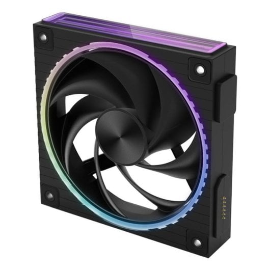 Refrigeração Ar Zalman 124 mm Preto 800-2300 RPM ZM-DF120 BLACK