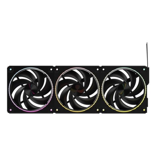 Refrigeração Ar Zalman 124 mm Preto 800-2300 RPM ZM-DF120 BLACK