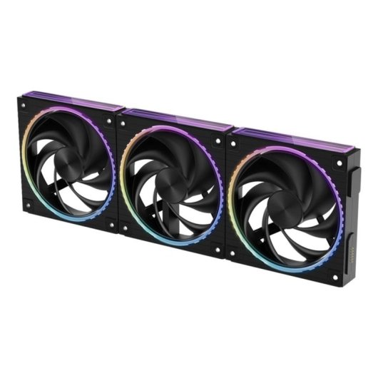 Refrigeração Ar Zalman 124 mm Preto 800-2300 RPM ZM-DF120 BLACK