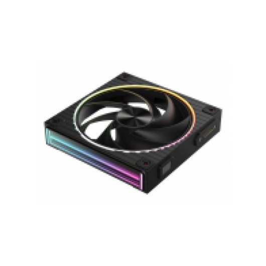 Refrigeração Ar Zalman 124 mm Preto 800-2300 RPM ZM-DF120 BLACK