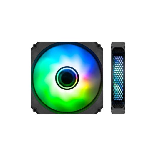 Refrigeração Ar CoolBox Infinity ARGB 120mm Multicolor Silencioso