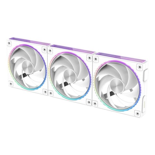 Refrigeração Ar Zalman 124 mm 800-2300 RPM Branco ZM-DF120 WHITE