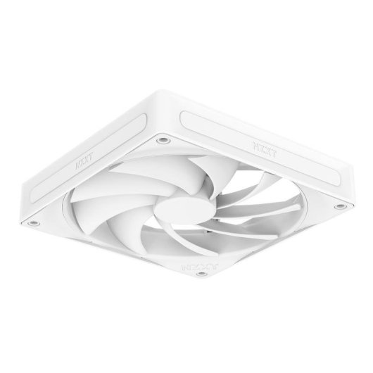 Refrigeração Ar NZXT 140 mm Branco F140Q PWM Rolamento FDB Silencioso