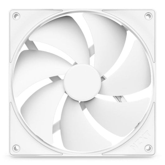 Refrigeração Ar NZXT 140mm Branco 500-1700 RPM F140P Rolamento FDB