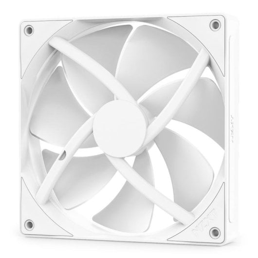 Refrigeração Ar NZXT 140mm Branco 500-1700 RPM F140P Rolamento FDB