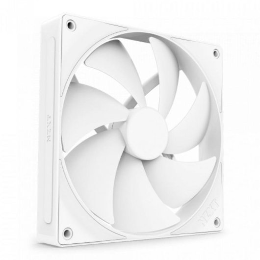 Refrigeração Ar NZXT 140mm Branco 500-1700 RPM F140P Rolamento FDB