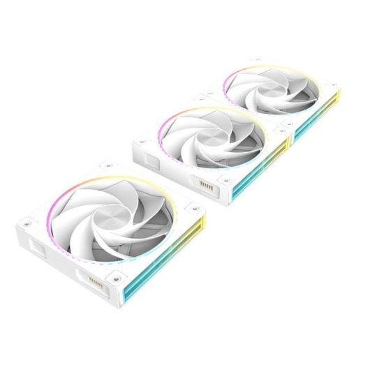 Refrigeração Ar Zalman 124mm 800-2300 RPM Branco ZM-DF120R ARGB