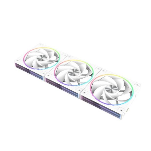 Refrigeração Ar Zalman 124mm 800-2300 RPM Branco ZM-DF120R ARGB