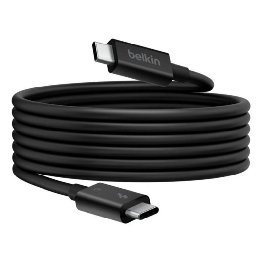 Câble Thunderbolt 5 Belkin INZ005HQ1MBK 1 m USB-C à USB-C 240 W Noir