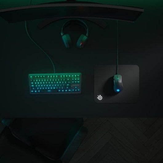 Tappetino per mouse Steelseries QcK Nero S