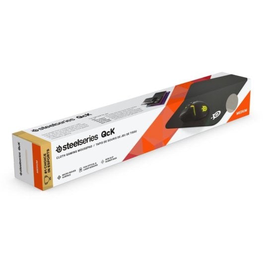 Tappetino per mouse Steelseries QcK Nero S