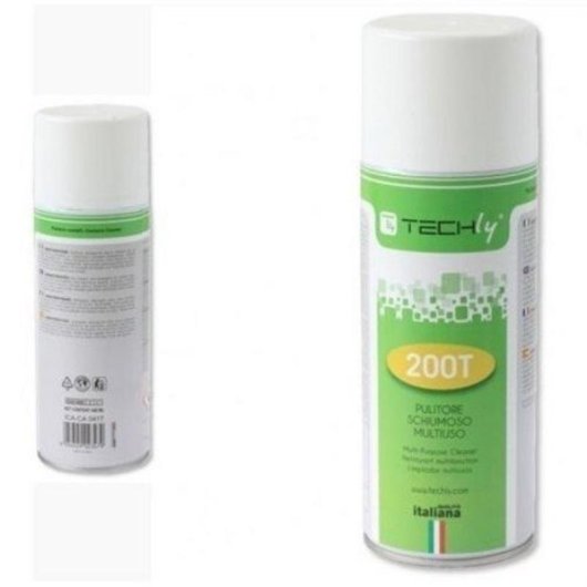 Limpiador Espuma Techly ICACA200T 400 ml Botella