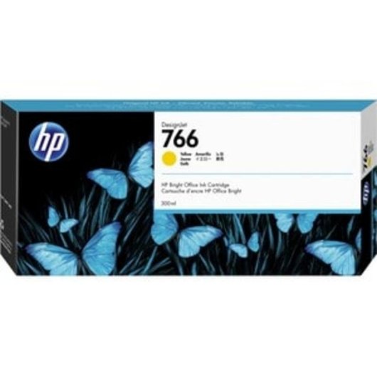 Cartouche Tinta Amarilla HP DesignJet 766 300 ml Original