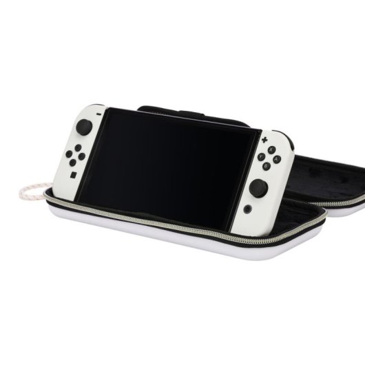 Hülle PowerA Princess Zelda für Nintendo Switch OLED mit Reißverschluss, Weiß