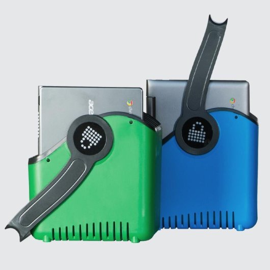 Armario de gestion LocknCharge Carrier 10 pour 10 tablettes, charge et stockage sécurisé