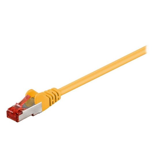 Netzwerkkabel Goobay 95493 Cat6 S/FTP 2 m Gelb