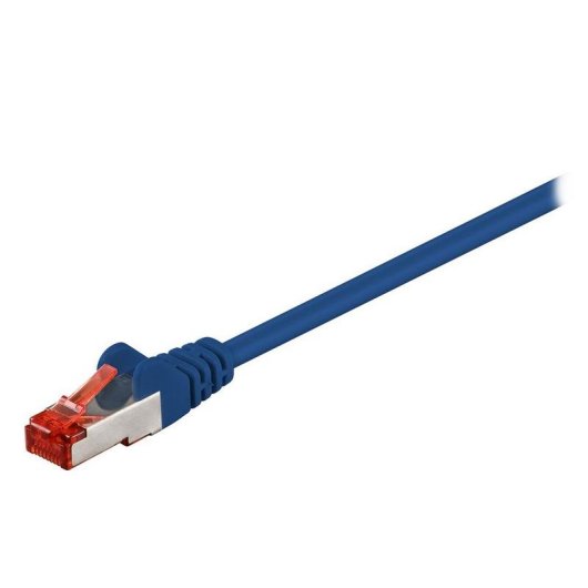 Cable de red Goobay 95482 Cat6 S/FTP 10 m Azul