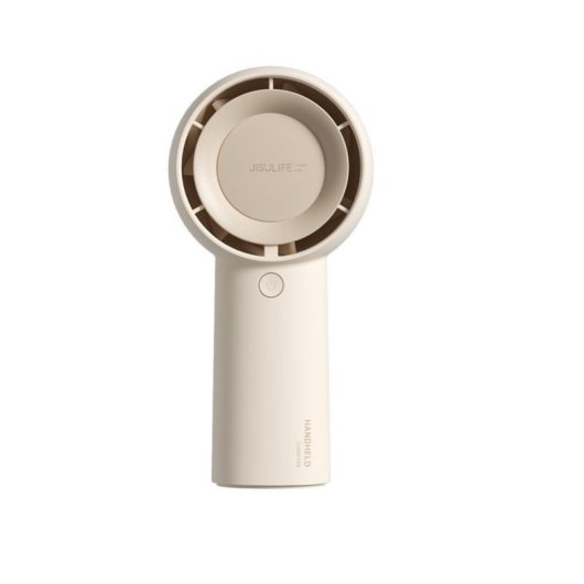 Mini-Handventilator JISULIFE Life5 Plus Braun 5 Stufen 4000mAh Akku Wiederaufladbar
