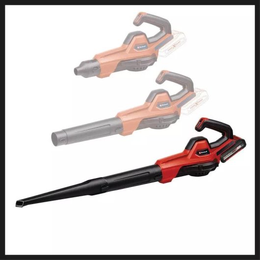 Soffiatore per foglie Einhell GE-ULB 18 Li E Kit 18V 250 km/h Nero Rosso