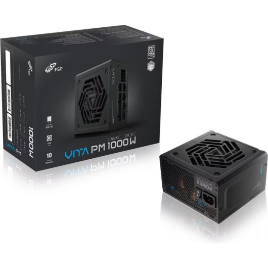 Alimentatore Fortron VITA PM 1000W Platinum modulare silenzioso