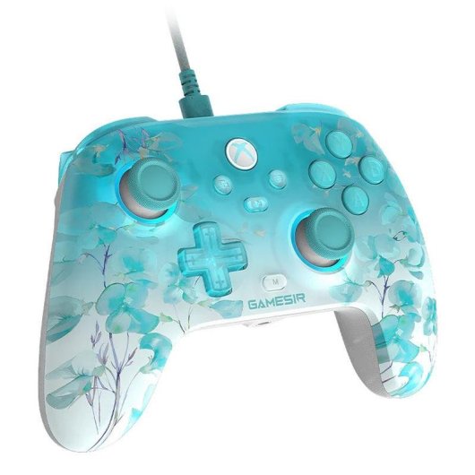 Mando GameSir T7 Pro (Floral) con cable para PC y Xbox