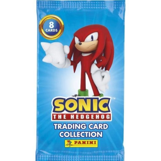 Pack Inicial Tarjetas Sonic The Hedgehog Classic De Panini Con Carpeta, 2 Sobres (16 Cartas) Y Carta Edición Limitada #01, Para Coleccionistas Desde 6 Años
