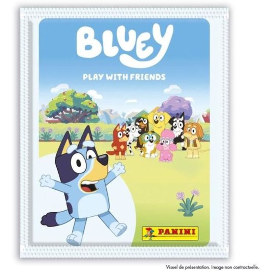 Panini Bluey 2 Álbum De Cromos Con Pegatinas 40 Páginas (192 Cromos, 36 Especiales) Brillantes/texturadas Y Actividades +7