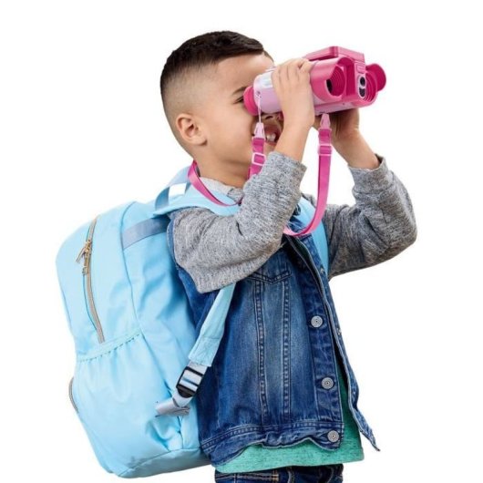 Vtech Genius Xl Prismáticos Interactivos Con Pantalla 2.4" Plegable, Zoom 10x Y Visión Nocturna Infrarroja, Fotos/vídeos Y Slot Microsd, Contenido Educativo Bbc, Desde 5 Años, Color Multicolor