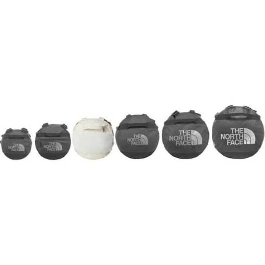 The North Face Base Camp Duffel M 71 L Blanco Dune – Bolsa De Viaje Y Multisport Convertible, Poliéster Reciclado 1000d, Cierre Cremallera, Asas Y Mochila