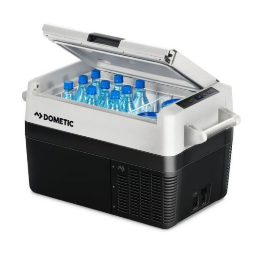 Dometic Cff35 Nevera/cooler Eléctrico Portátil 34 L Con Compresor, -18 °c A +20 °c, Doble Bisagra, Pantalla Digital 12/24 V Y 230 V, Led Interior, Cesta Extraíble