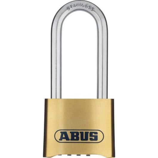 Lucchetto ABUS 180IB/50HB63 Combinazione Ottone Inox 8 mm Esterno