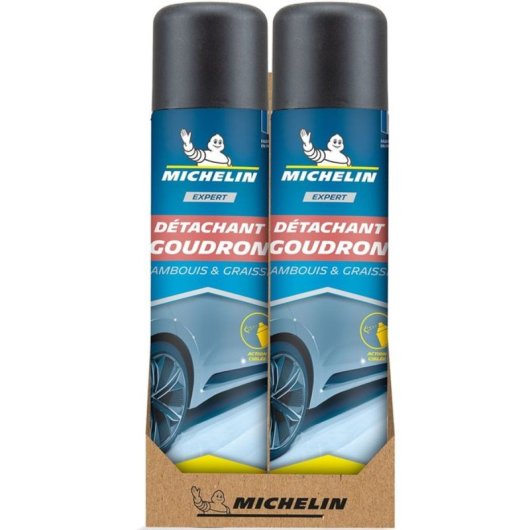 Michelin Expert Quitatares Y Resinas En Spray 400 Ml, Elimina Alquitrán, Hollín, Grasa Y Película De Carretera En Pinturas, Llantas Y Defensas