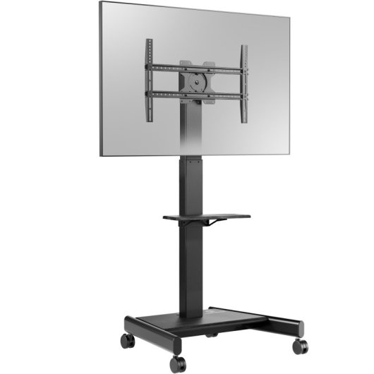 Onkron Soporte Tv Ruedas 43-75 Pulgadas, Carga Total Hasta 70 Kg, Vesa 100x100-600x400, Soporte Tv Pie Móvil, Altura Ajustable Con Control Remoto, Pie Para Televisión Eléctrico, Negro Ts1552e-b