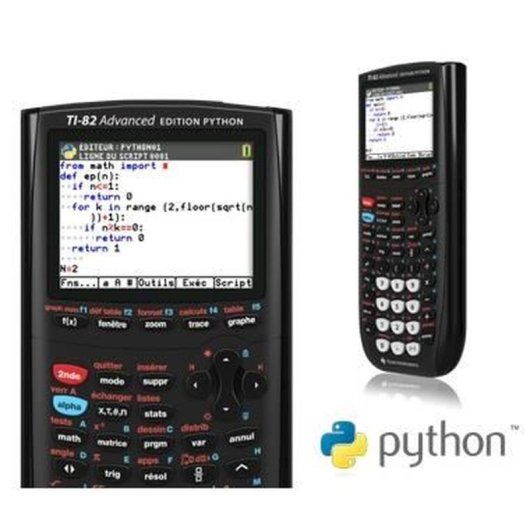 Calculadora Gráfica Texas Instruments Ti-82 Advanced Edition Python, Pantalla Color Retroiluminada 2,8” 320x240, Soporte Python, 3 Mb Flash/154 Kb Ram, Usb