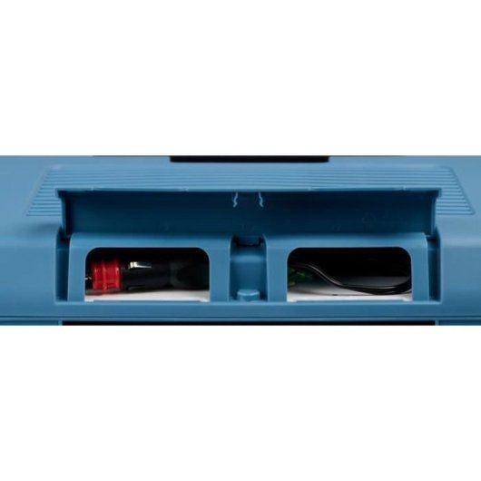 Igloo Nevera Eléctrica Portátil 12v 24 L Con Refrigeración Peltier, Aislamiento Pu Y Ventilador Integrado, Color Azul Moderno, Para Uso En Vehículo Y Salidas De Verano