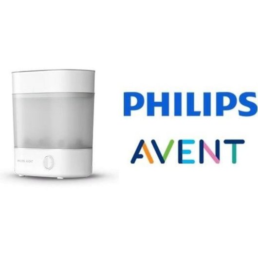 Philips Avent Scf293/00 Esterilizador Y Secador Eléctrico De Vapor Para Biberones, Capacidad Hasta 6 Unidades, Ciclo 40 Min, Esterilidad Hasta 24 H, 650 W, Blanco