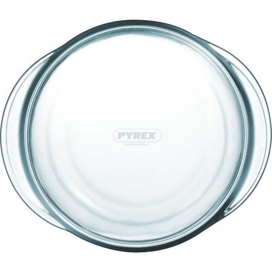 Set De 2 Cocottes Redondas De Vidrio De Borosilicato Pyrex Con Tapa, 1 L Cada Una, Resistentes Al Calor (de -40°c A +350°c)