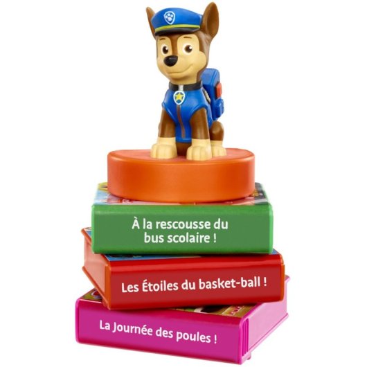 Little Tikes Story Dream Machine Recharge – Pack 3 Historias Paw Patrol Con Figura Chase Y Luz En Modo Luz Nocturna (requiere Story Dream Machine)