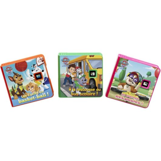 Little Tikes Story Dream Machine Recharge – Pack 3 Historias Paw Patrol Con Figura Chase Y Luz En Modo Luz Nocturna (requiere Story Dream Machine)