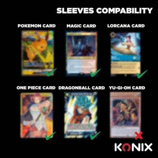Konix Fundas Para Cartas Trading Mate Lavanda 66 X 91 Mm, Pack 100 Unidades