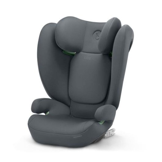 Cybex Solution B I-fix Isofix Grupo 2/3 (95-150 Cm) Gris Acero, Protección L.s.p., Reposacabezas 12 Posiciones Y Funda Lavable
