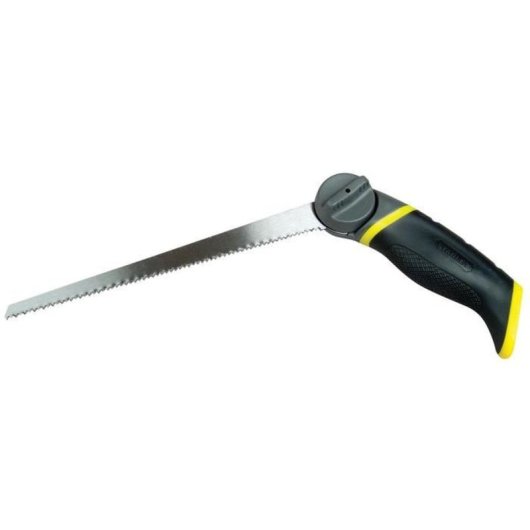 Stanley Sierra De Mano 3 En 1 Multiblade Con 3 Hojas Intercambiables: Madera 250 Mm, Metal 150 Mm Y Guichet 200 Mm. Mango Con Elastómero Suave Y Bloqueo Con Posiciones
