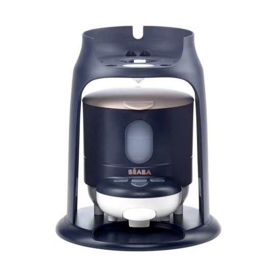 Beaba Bib'expresso Rapid Preparador De Biberones Azul Noche, Calienta A 22/37°c En 30 S Y Dosifica Directamente, Diseño Compacto Para Un Solo Gesto