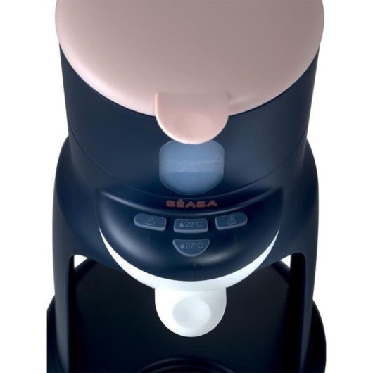 Beaba Bib'expresso Rapid Preparador De Biberones Azul Noche, Calienta A 22/37°c En 30 S Y Dosifica Directamente, Diseño Compacto Para Un Solo Gesto
