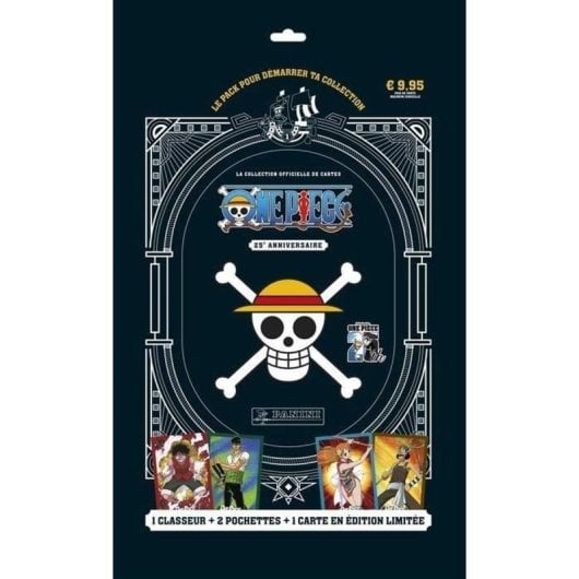 Pack de démarrage Panini One Piece 25e Anniversaire Classeur 16 Cartes Edition Limitée