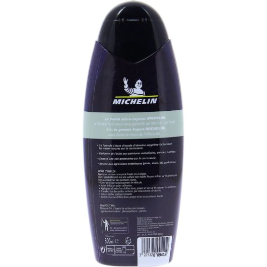 Autopolitur Michelin Micro-scratch 500 ml Aluminiumoxid Glanzschutz