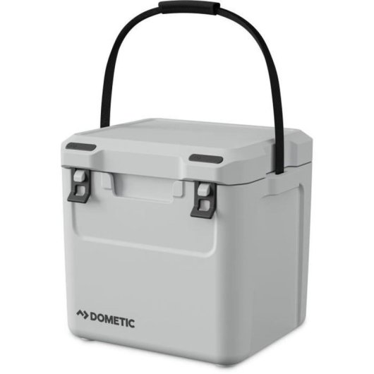 Dometic Cool-ice Ci 28 Nevera Isotérmica Rotomoldeada 28 L Mist/grey, Hasta 32 Latas, Con Correas Y Bandeja Divisora