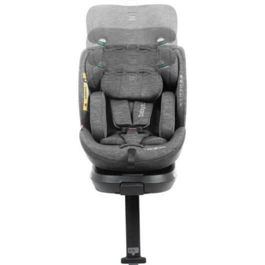 Babyauto Core Asiento De Coche Convertible I-size Isofix 360° Gris Dobby (40–150 Cm, 0–12 Años) Con Inclinación Y Protección Lateral